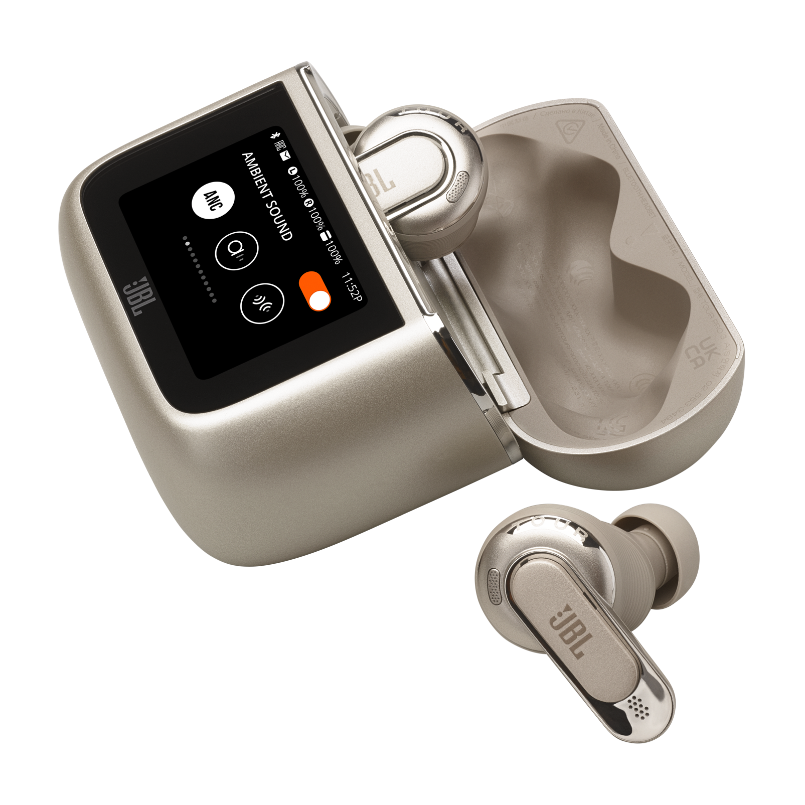 JBL Tour Pro 3 | スマート充電ケース™採用ノイズキャンセリング